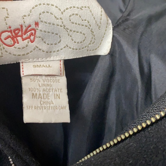 Stussy Wool Blend Toggle Pea Coat - Picture 3 of 11